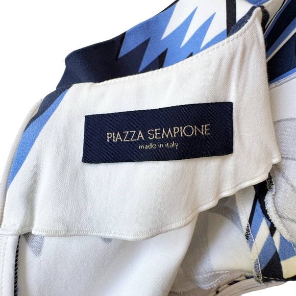 Piazza Sempione Poplin Cotton Shift Dress | IT 38 (US 2) - Picture 7 of 12